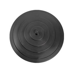 Capac pentru butoi 500 litri Crilelmar, polietilena, negru, D 104.5 cm