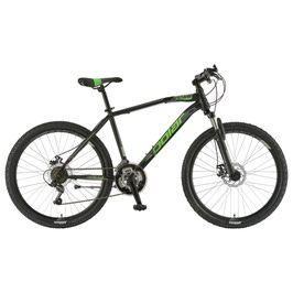 Bicicleta barbati, Polar Wizard 2.0, marime M-L, 21 viteze, schimbator spate Shimano, negru + verde