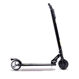 Trotineta adulti, electrica, Freewheel Rider Fun, pliabila, aluminiu, roti 6.5 inch, motor 350 W, max. 120 kg, autonomie 12 km, negru