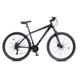 Bicicleta adulti, MTB-HT, Carpat C2958H, 29 inch, 21 viteze, frane disc, hidraulica, cadru aluminiu, negru + gri