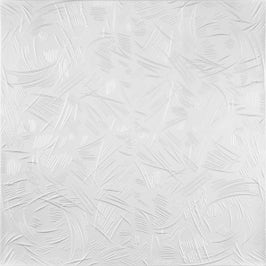 Tavan fals decorativ, polistiren extrudat, C2042, modern, alb, 50 x 50 x 0.3 cm