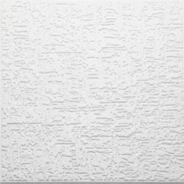 Tavan fals decorativ, polistiren expandat, T102, modern, alb, 50 x 50 x 1 cm