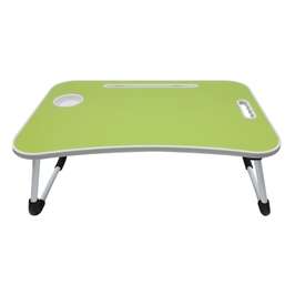 Masa pentru laptop Nolito, plianta, verde, 60 x 40 x 27 cm