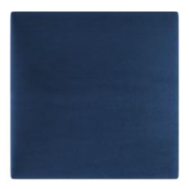 Panou decorativ tapitat Melange ME15, patrat, textil, albastru, 30 x 30 cm, 37 mm