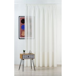 Perdea Mendola Interior, model Granada, Scandi, batist, crem, 300 x 245 cm