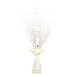 Aranjament flori uscate, AR 9537, alb, H 100 cm