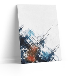 Tablou canvas Oras abstract, CT0283, Picma, standard, panza + sasiu lemn, 80 x 120 cm