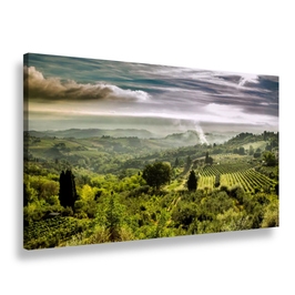 Tablou canvas Tuscany, SimplyArt, standard, panza + sasiu lemn de brad, 60 x 90 cm