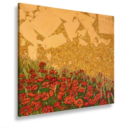 Tablou canvas Young Summer, SimplyArt, standard, panza + sasiu lemn de brad, 120 x 120 cm