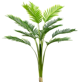 Planta artificiala fara ghiveci D4254, plastic + lemn, verde, 155 cm