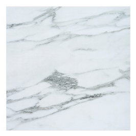 Panou decorativ marmura, PVC, alb + gri, 30.5 x 30.5 cm, 1.4 mm