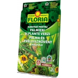 Substrat pentru plante verzi si palmieri Floria 10 l