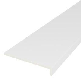 Glaf PVC extrudat exterior pentru ferestre VOX, alb, 300 x 25 x 0.9 cm
