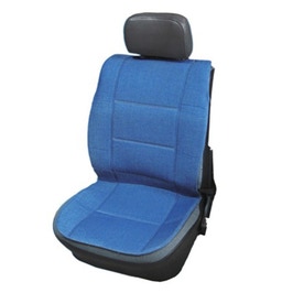 Husa auto pentru scaun, VGT, Jeans, albastru, 109 x 50 cm