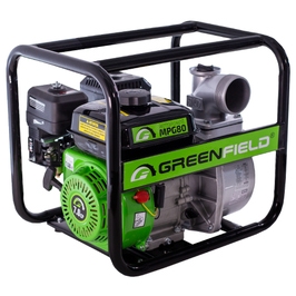 Motopompa de apa curata, pe benzina fara plumb, cu motor termic, Greenfield MPG80, 7.5 CP, 1050 l/min