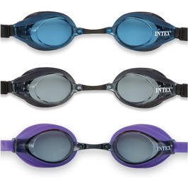 Ochelari inot Racing Intex 55691, diferite culori