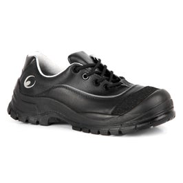 Pantofi de protectie Safeklasse Low, cu bombeu compozit, piele naturala de bovina, negru, S3 SRC, marimea 41