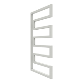 Calorifer vertical, decorativ, living, Radox Sera, drept, alb, 580 x 1010 mm, accesorii incluse