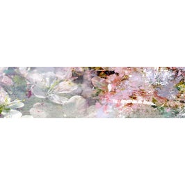 Panou decorativ bucatarie Splashback, compozit, luminescent, SPB 031, flori, 2600 x 750 x 3 mm
