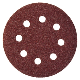 Disc abraziv cu autofixare, pentru lemn / metale, Klingspor PS 22 K, 125 mm, granulatie 80, set 5 bucati