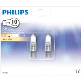 Bec halogen Philips CapsuleLine mini G4 7W 86lm lumina calda 12V
