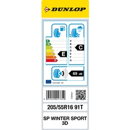 Anvelope Dunlop 205/55R16 SP Winter Sport 3D