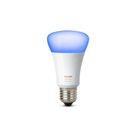 Bec inteligent LED RGB Philips clasic A19 E27 9W lumina calda / rece / multicolora, dimabil, Wi-Fi