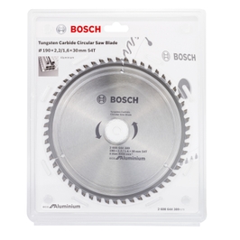 Disc circular, pentru aluminiu, Bosch 2608644389, 190 x 30 x 1.6 mm, 54T