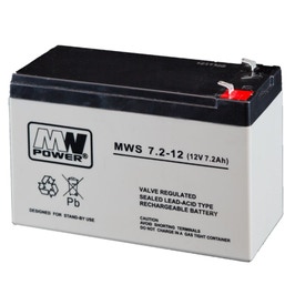 Acumulator AGM MW 7.2-12, 12V, 7.2Ah