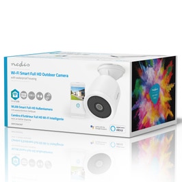 Camera supraveghere inteligenta Nedis WIFICO50CWT, IP, exterior IP65, Full HD 1080p