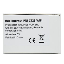 Hub internet CT25WIFI, pentru cap termostatic PNI CT25T