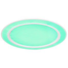Plafoniera LED + LED RGB Dahla 48549-60, 60W, 2200lm, lumina calda - rece, dimabila, telecomanda, alb + opal