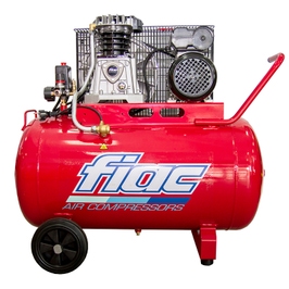 Compresor aer, cu piston, cu ulei, Fiac AB100/348MC, 2.25 kW, 3 CP, 100 litri