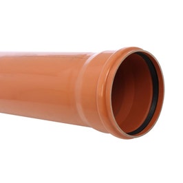 Teava PVC pentru canalizare exterioara, multistrat, SN4, 250 x 6.2 mm, 1 m