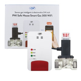 Senzor gaz + electrovalva PNI Safe House 300 Wi-Fi, 230 V