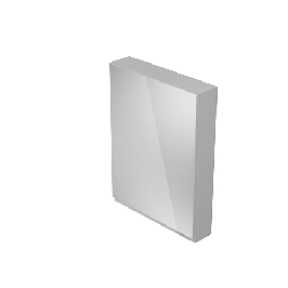 Dulap baie cu oglinda, 1 usa, Cersanit Moduo S929-017, gri, 59.5 x 80 x 14.1 cm