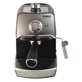 Espressor cafea Samus Aroma 20 Negru, cafea macinata, 20 bar, 850 W, negru + argintiu