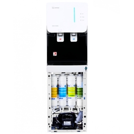 Dozator apa Waco Infinite 20, cu sistem de filtrare, putere incalzire 380 W, putere racire 80 W, design elegant cu lumina ambientala, alb + negru