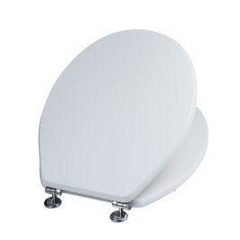 Capac WC din MDF, Savini Due Jolly Cwathqj, alb, inchidere standard, 377 x 447 cm