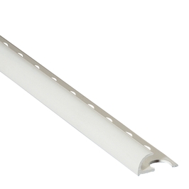 Profil PVC margine gresie si faianta, uni, alb, 8.5 mm, 2.6 m