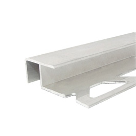Profil aluminiu pentru scara, Profiline, argintiu, 10 x 12 mm, 2.5 m