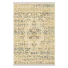 Covor living / dormitor Carpeta Atlas 88041-41744, 120 x 155 cm, polipropilena heat-set, bej + crem, dreptunghiular