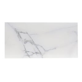 Faianta baie / bucatarie Newbury, rectificata, imitatie marmura, lucioasa, alba, 30 x 60 cm