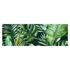 Decor faianta baie / bucatarie Braga Tropic C, verde, mat, 25 x 75 cm