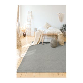 Covor living / dormitor Carpeta Lana 76361-68400, 200 x 300 cm, lana, gri, dreptunghiular