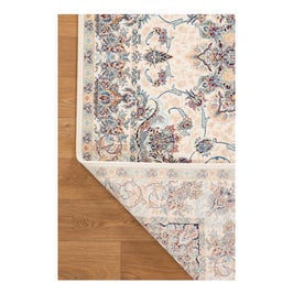Covor living / dormitor Oriental Weavers Royal Tapis W 5506/GG3, 160 x 230 cm, polipropilena heat-set, crem + albastru, dreptunghiular