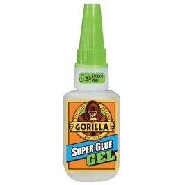Adeziv universal Gorilla Super Glue Gel, transparent, 15 gr.
