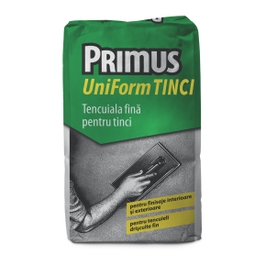 Mortar tinci, Primus UniForm, gri, interior / exterior, 25 kg