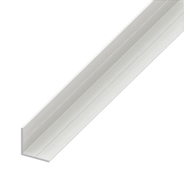 Cornier PVC alb, 2500 x 19.5 x 19.5 x 1.5 mm