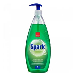 Detergent lichid pentru vase Sano Spark, parfum castravete, 1 l